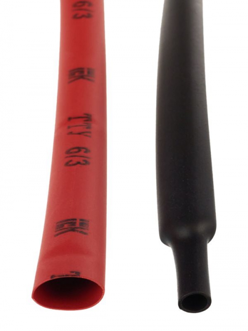 Набор трубок термоусадочных тонкостен. ТТУ 2/1; 4/2; 6/3; 8/4 (Ж; С; К; Ч; Б) 20х8см разноцвет. IEK UDRS-D2-D8-10-2 UDRS-D2-D8-10-2