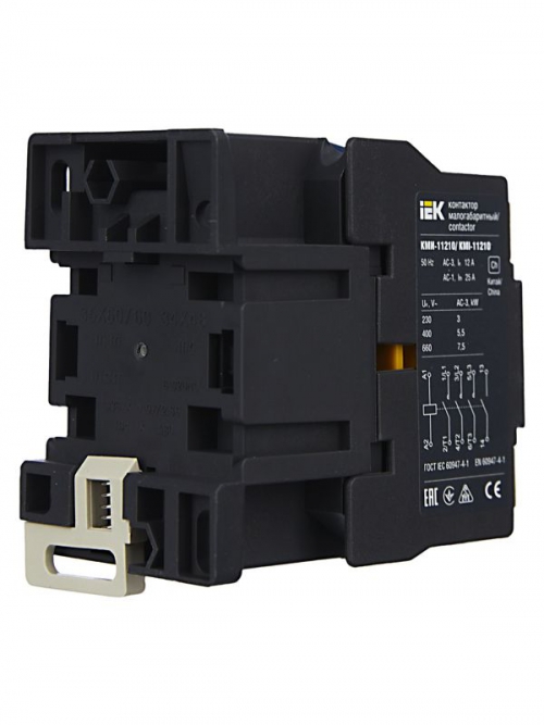 Контактор КМИ-11210 12А 220В IEK KKM11-012-230-10 KKM11-012-230-10