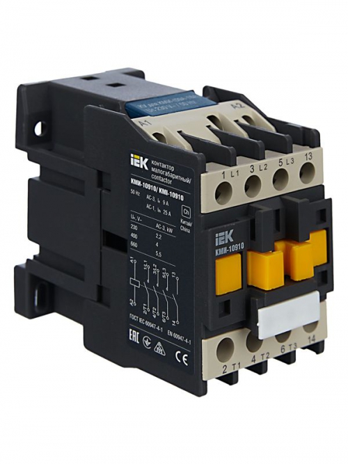 Контактор КМИ-10910 9А 220В IEK KKM11-009-230-10 KKM11-009-230-10
