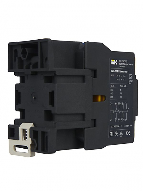 Контактор КМИ-11811 18А 220В IEK KKM11-018-230-01 KKM11-018-230-01