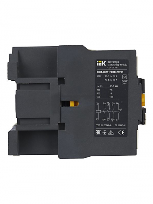 Контактор КМИ-23211 32А 220В IEK KKM21-032-230-01 KKM21-032-230-01