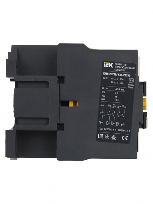 Контактор КМИ-23210 32А 220В IEK KKM21-032-230-10 KKM21-032-230-10