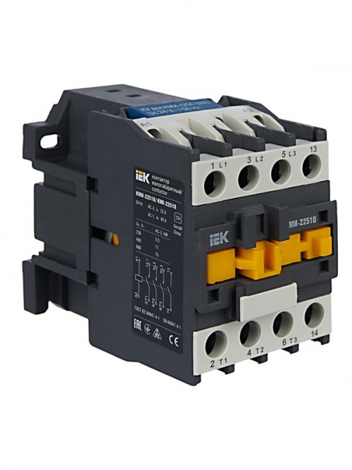 Контактор КМИ-22510 25А 24В IEK KKM21-025-024-10 KKM21-025-024-10
