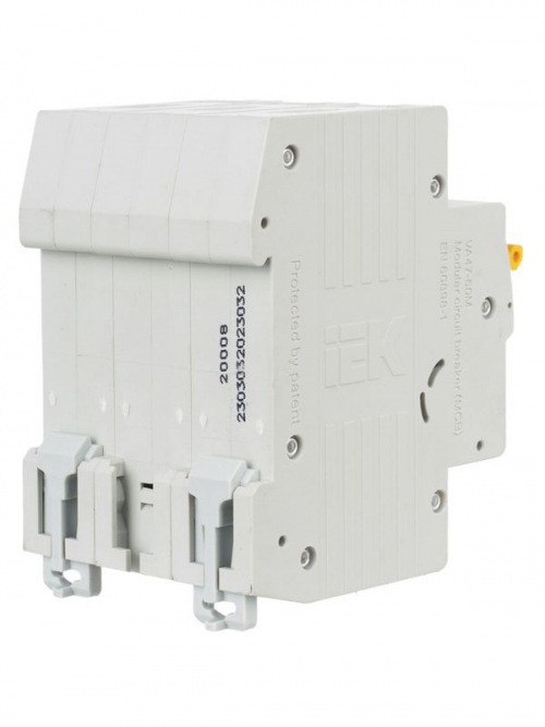 Выключатель автоматический модульный 3п C 32А 6кА ВА47-60M IEK MVA31-3-032-C MVA31-3-032-C
