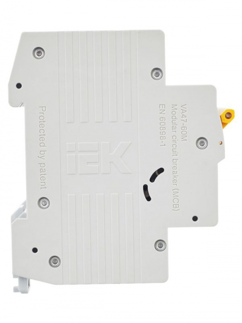 Выключатель автоматический модульный 3п C 10А 6кА ВА47-60M IEK MVA31-3-010-C MVA31-3-010-C