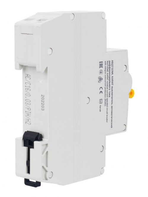 Выключатель авт. дифф. тока С 16А 30мА АВДТ32МL KARAT IEK MVD12-1-016-C-030 MVD12-1-016-C-030