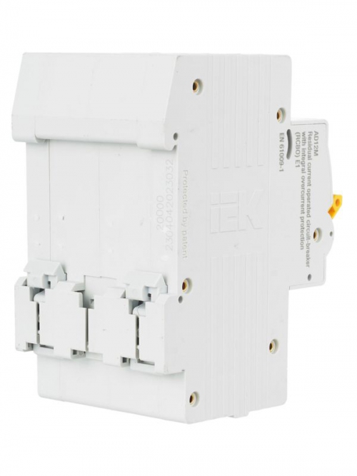 Выключатель авт. дифф. тока 2п C 32А 30мА тип A 4.5кА АД-12М 3.5мод. IEK MAD12-2-032-C-030 MAD12-2-032-C-030