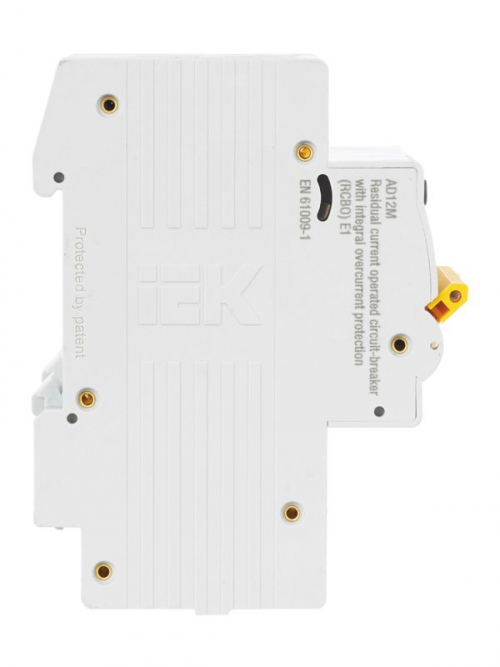 Выключатель авт. дифф. тока 2п C 32А 30мА тип A 4.5кА АД-12М 3.5мод. IEK MAD12-2-032-C-030 MAD12-2-032-C-030