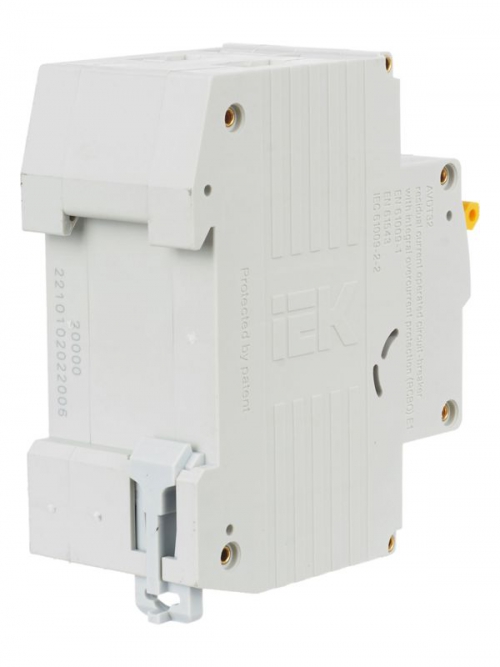 Выключатель авт. дифф. тока 2п (1P+N) C 6А 30мА тип A 6кА АВДТ-32 2мод. IEK MAD22-5-006-C-30 MAD22-5-006-C-30