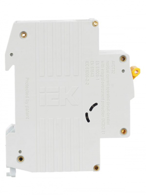 Выключатель авт. дифф. тока 2п (1P+N) C 6А 30мА тип A 6кА АВДТ-32 2мод. IEK MAD22-5-006-C-30 MAD22-5-006-C-30