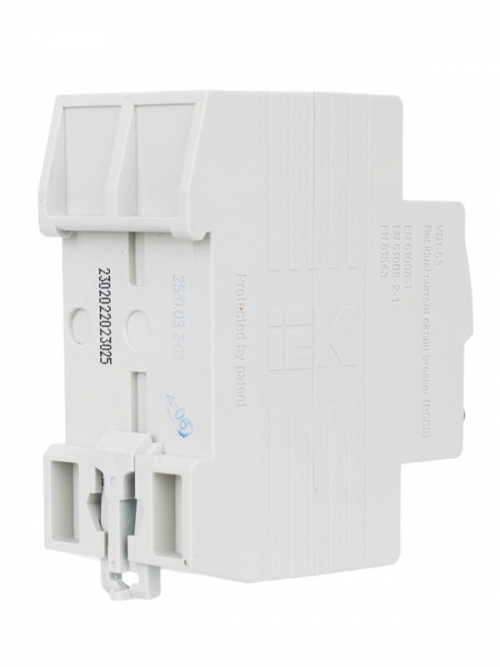 Выключатель дифф. тока (УЗО) 2п 25А 30мА тип AC ВД1-63 IEK MDV10-2-025-030 MDV10-2-025-030