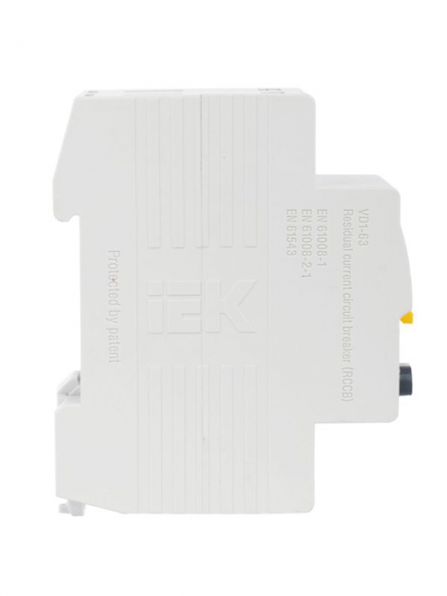 Выключатель дифф. тока (УЗО) 2п 25А 30мА тип AC ВД1-63 IEK MDV10-2-025-030 MDV10-2-025-030