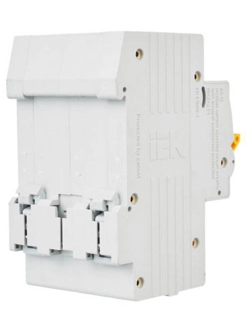 Выключатель авт. дифф. тока 2п C 10А 30мА тип AC 4.5кА АД-12 3.5мод. IEK MAD10-2-010-C-030 MAD10-2-010-C-030