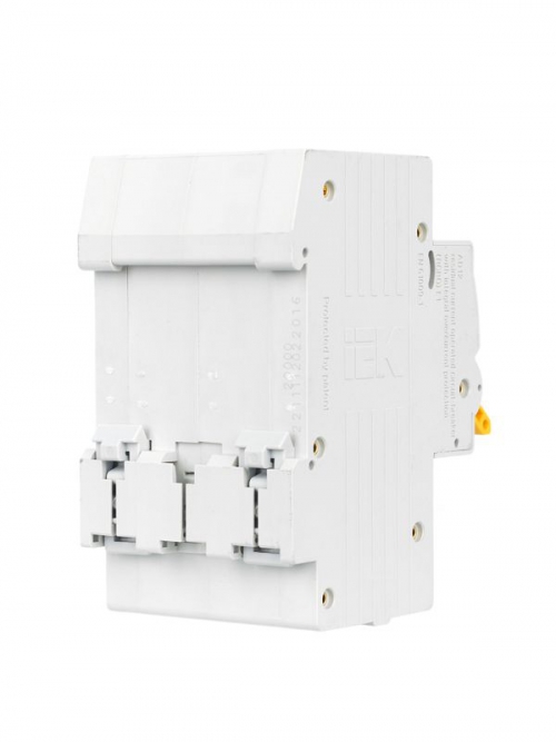 Выключатель авт. дифф. тока 2п C 16А 30мА тип AC 4.5кА АД-12 3.5мод. IEK MAD10-2-016-C-030 MAD10-2-016-C-030