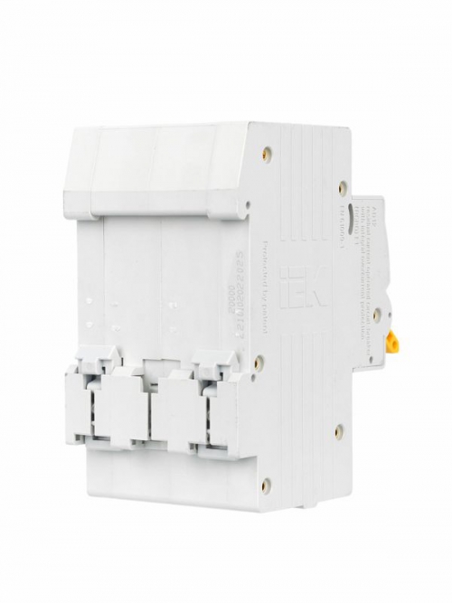 Выключатель авт. дифф. тока 2п C 25А 30мА тип AC 4.5кА АД-12 3.5мод. IEK MAD10-2-025-C-030 MAD10-2-025-C-030