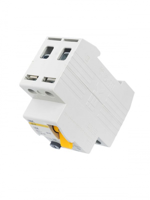 Выключатель дифф. тока (УЗО) 2п 16А 30мА тип AC ВД1-63 IEK MDV10-2-016-030 MDV10-2-016-030