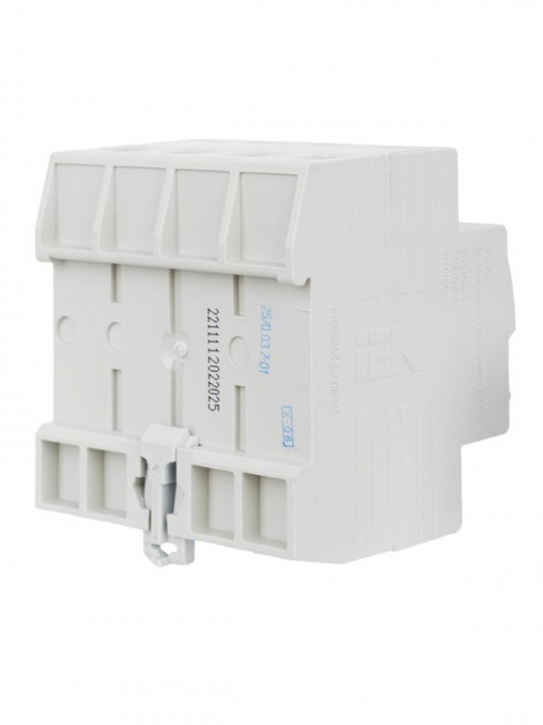 Выключатель дифф. тока (УЗО) 4п 25А 30мА тип AC ВД1-63 IEK MDV10-4-025-030 MDV10-4-025-030