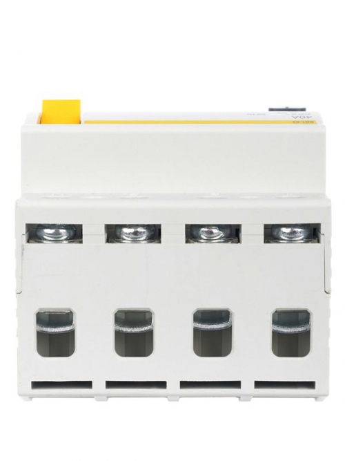 Выключатель дифф. тока (УЗО) 4п 40А 30мА тип AC ВД1-63 IEK MDV10-4-040-030 MDV10-4-040-030