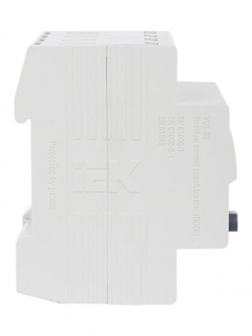 Выключатель дифф. тока (УЗО) 4п 16А 30мА тип AC ВД1-63 IEK MDV10-4-016-030 MDV10-4-016-030