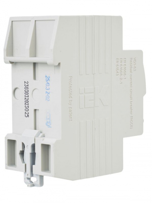 Выключатель дифф. тока (УЗО) 2п 25А 300мА тип AC ВД1-63 IEK MDV10-2-025-300 MDV10-2-025-300