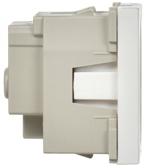 Розетка 1-м Праймер 2мод. 45х45 РКС-20-30-П с заземл. бел. IEK CKK-40D-RSZB2-K01-K CKK-40D-RSZB2-K01-K