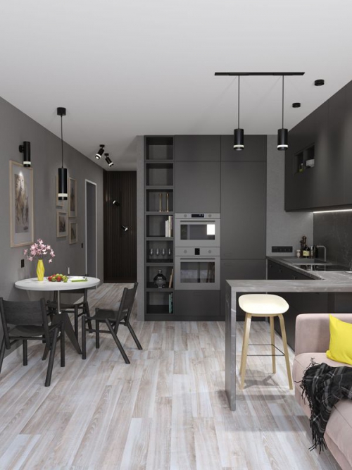 Светильник накладной под лампу GX53 черн. IEK LUPB0-GX53-1-K02 LUPB0-GX53-1-K02