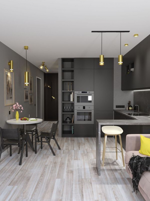 Светильник накладной под лампу GX53 золото IEK LUPB0-GX53-1-K22 LUPB0-GX53-1-K22