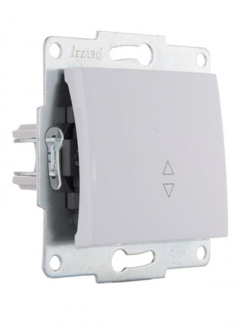 Механизм переключателя проходного 1-кл. 1п СП Karina 10А IP20 бел. LEZARD 707-0288-105 707-0288-105