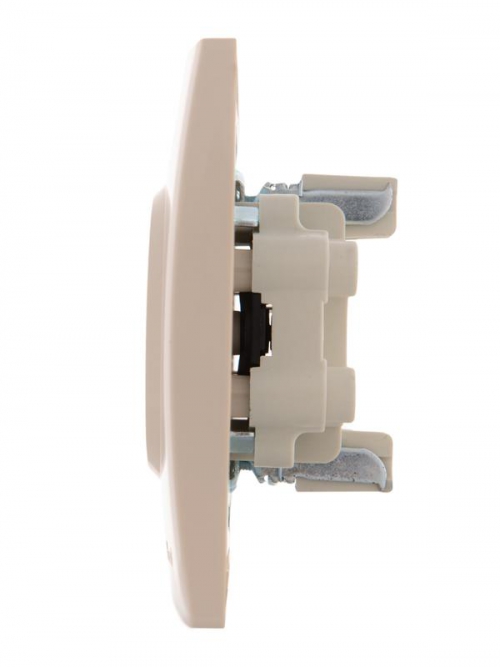Розетка 2-м СП Karina 16А IP20 без заземл. термопласт крем. LEZARD 707-0300-128B 707-0300-128B