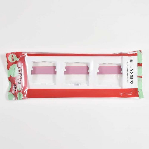 Рамка 3-м Karina Life горизонт. бел. LEZARD 708-0200-148 708-0200-148