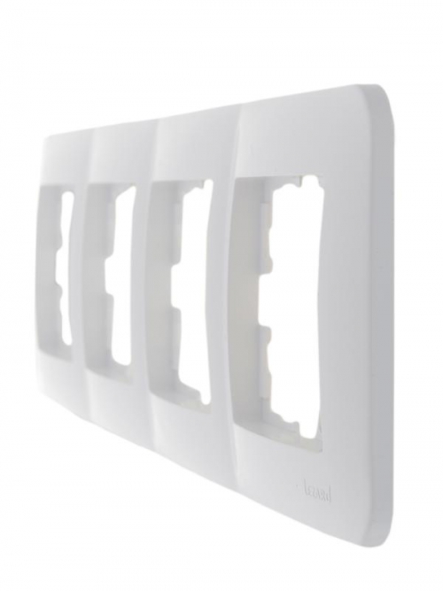 Рамка 4-м Karina Life горизонт. бел. LEZARD 708-0200-149 708-0200-149