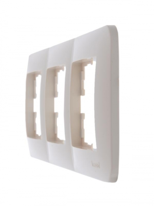 Рамка 3-м Karina Life горизонт. крем. LEZARD 708-0300-148 708-0300-148