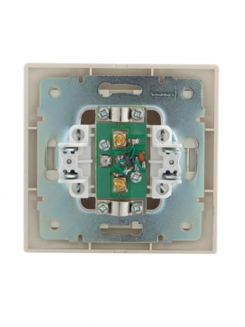 Розетка проходная TV СП Mira крем./крем. LEZARD 701-0303-129 701-0303-129