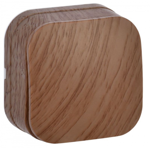 Выключатель 1-кл. ОП GLORY 10А ВС20-1-0-ХД дуб IEK EVH10-K24-10 EVH10-K24-10