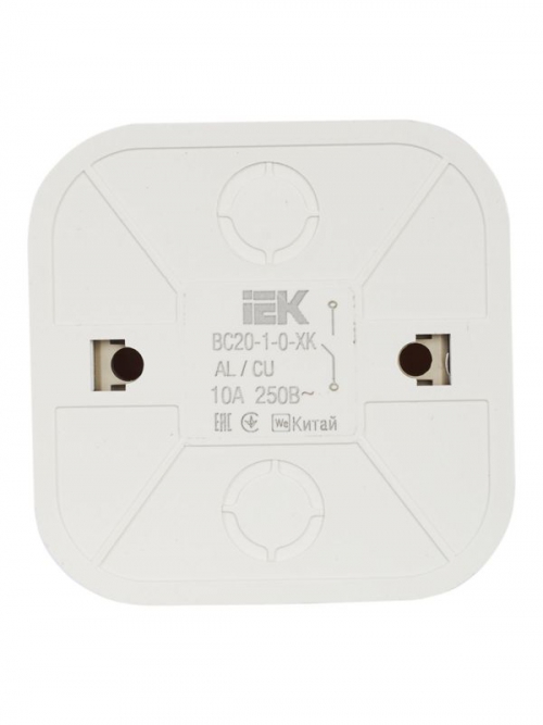 Выключатель 1-кл. ОП GLORY 10А ВС20-1-0-ХК крем. IEK EVH10-K33-10 EVH10-K33-10