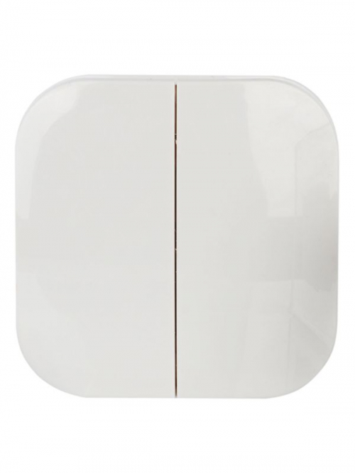 Выключатель 2-кл. ОП GLORY 10А ВС20-2-0-ХБ бел. IEK EVH20-K01-10 EVH20-K01-10