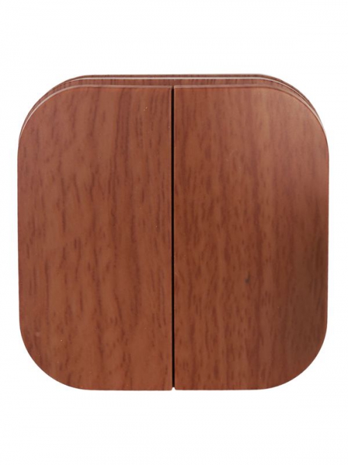 Выключатель 2-кл. ОП GLORY 10А ВС20-2-0-ХД дуб IEK EVH20-K24-10 EVH20-K24-10