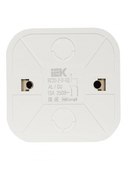 Выключатель 2-кл. ОП GLORY 10А ВС20-2-0-ХД дуб IEK EVH20-K24-10 EVH20-K24-10