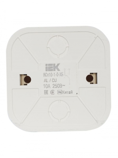 Переключатель проходной 1-кл. ОП GLORY 10А ВСп10-1-0-ХБ бел. IEK EVH12-K01-10 EVH12-K01-10