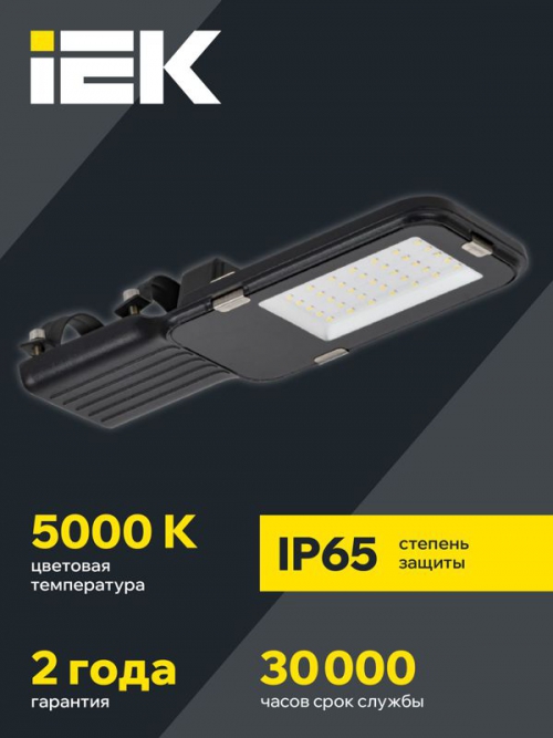 Светильник светодиодный ДКУ 1013-50Д 5000К IP65 IEK LDKU1-1013-050-5000-K03 LDKU1-1013-050-5000-K03