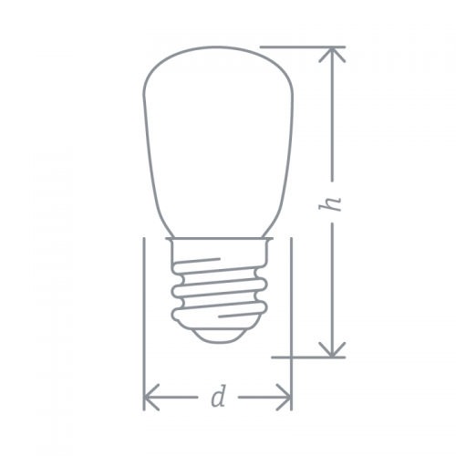 Лампа светодиодная 71 286 NLL-T26-230-4K-E14 2Вт цилиндр 4000К нейтр. бел. E14 110лм 220-240В NAVIGATOR 71286 71286