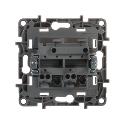 Выключатель 2-кл. СП Etika 10А IP20 250В 10AX безвинт. зажимы механизм бел. Leg 672202 672202