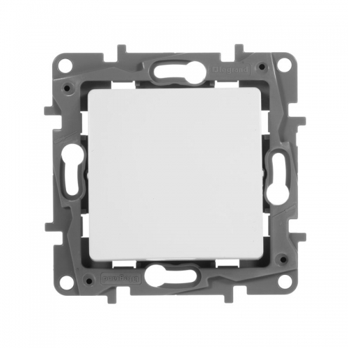Механизм переключателя 1-кл. СП Etika 10А IP20 250В 10AX безвинт. зажимы бел. Leg 672205 672205