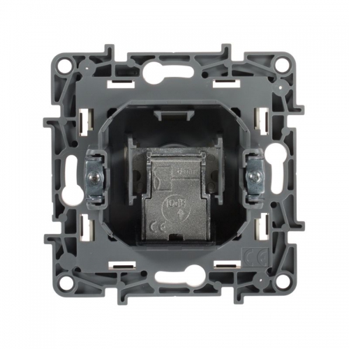 Розетка телевизионная оконечная TV СП Etika 5дБ 5-862МГц механизм сл. кость Leg 672365 672365