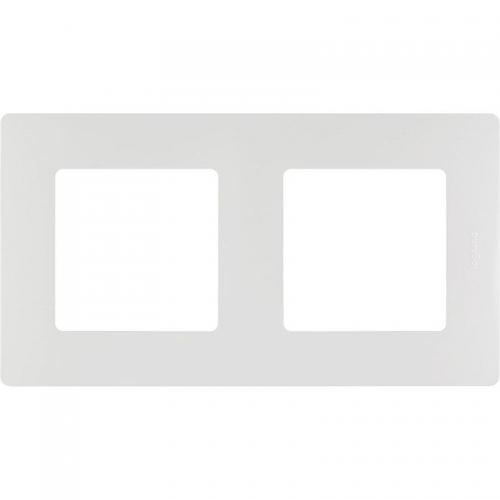 Рамка 2-м Etika бел. Leg 672502 672502