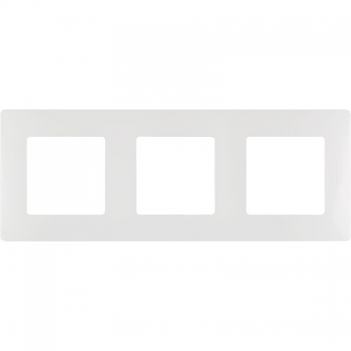 Рамка 3-м Etika бел. Leg 672503 672503