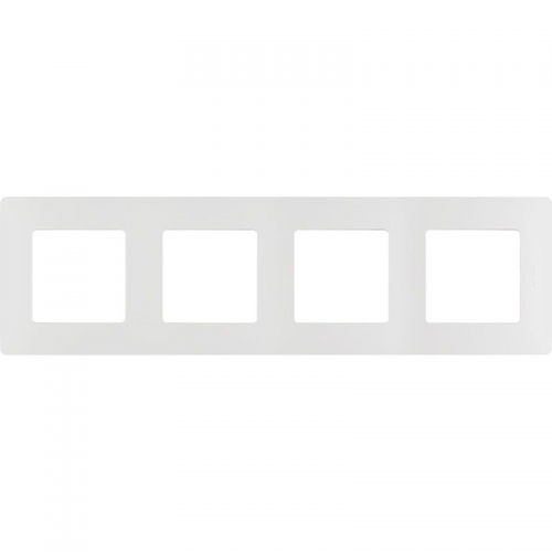 Рамка 4-м Etika бел. Leg 672504 672504