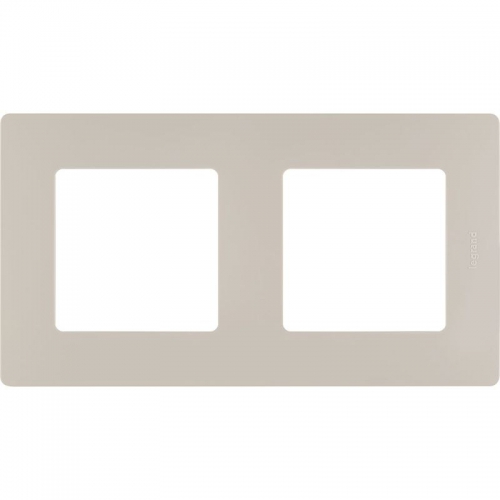 Рамка 2-м Etika сл. кость Leg 672512 672512