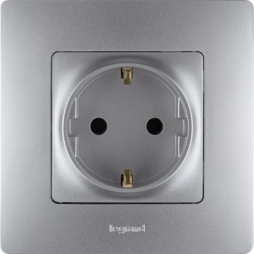 Рамка 1-м Etika алюм. Leg 672551 672551