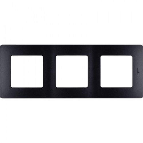 Рамка 3-м Etika антрацит Leg 672583 672583